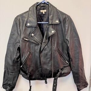 Leather Biker Jacket